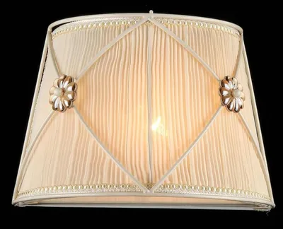 Obrázok produktu pre Casa Padrino, nástenné svietidlo v barokovom štýle, biela a zlatá farba - 28 x výška 19 cm - nástenná lampa v antik štýle, pre exkluzívnu atmosféru