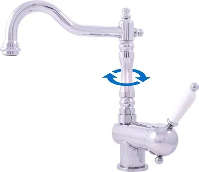 Image de Mitigeur d'évier RAV Slezák Labe chrome L508,0/8