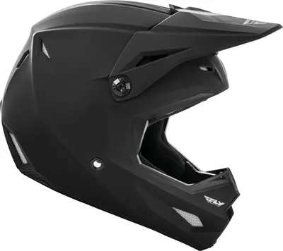 Produktbild von Fly Racing Kinetic Solid Motocross Helm, schwarz matt, XS (53/54)