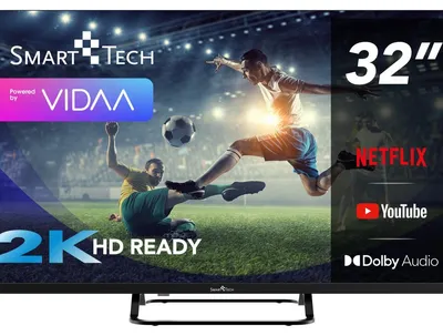 Produktbild von Smart-Tech 32HV02V Fernseher 81,3 cm (32") HD Smart-TV WLAN Schwarz 180 cd/m²