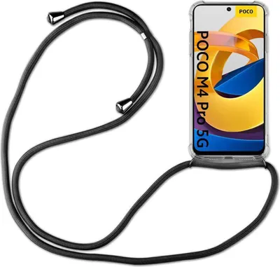 Produktbild von Handykette Xiaomi POCO M4 Pro 5G Handyhülle mit Band Hülle Handy Tasche Neu
