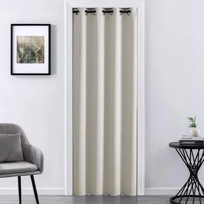 Produktbild von ivoorkleurige Stoffenverduisteringsgordijnen für Schlafzimmer und Wohnzimmer 105 x 200 cm