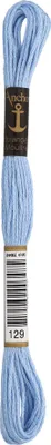 Produktbild von Anchor Sticktwist 4635000-00129 azurblau Stickgarn, 100 % Baumwolle