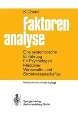 Obrázek produktu pro Faktorenanalyse