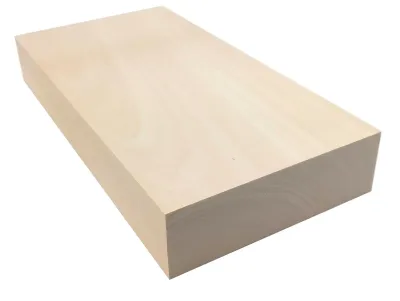 Produktbild von 1 Stück Lindenholz unbehandelt zum Schnitzen oder drechseln 30x15x4,5 cm