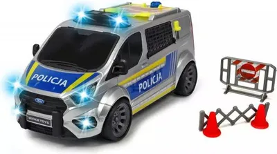 Produktbild von Polizeiauto DICKIE SOS_N Polizei Ford Transit 28 cm