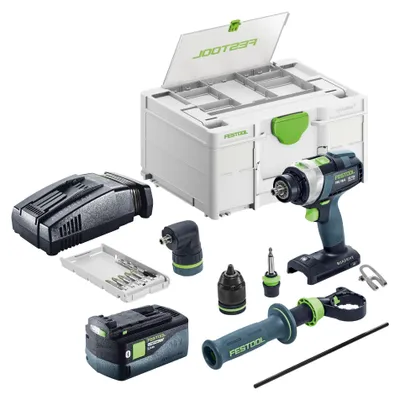 Produktbild von Festool TPC 18/4-Basic-Set Akku Schlagbohrschrauber 18 V 75 Nm Brushless + 1x Akku 5,0 Ah + Schnellladegerät + Systainer