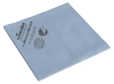 Produktbild von 20x Vileda r-MicronQuick Microfasertuch - 5 Tücher - Blau | Packung (5 Tücher)