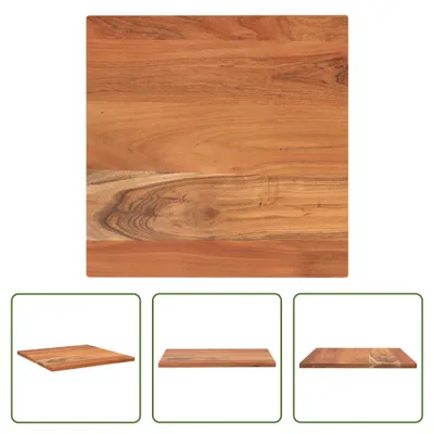 Produktbild von The Living Store Tischplatte 60x60x3,8 cm Quadratisch Massivholz Akazie
