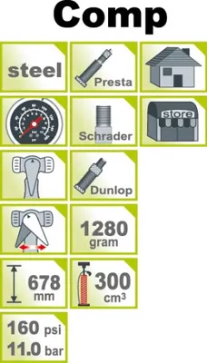 Produktbild von ICetoolz Baan Pumpstahl 11Bar