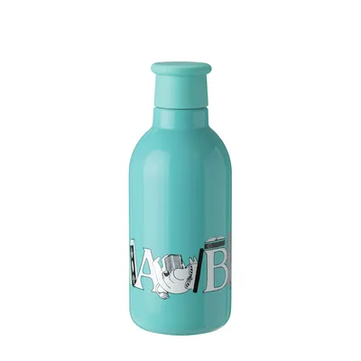 Immagine prodotto di Rig-Tig Isolierflasche Drink-It Moomin ABC, Edelstahl, Kunststoff, Moomin Turqouise, 500 ml, Z00711-1