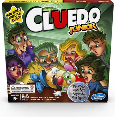 Produktbild von Cluedo Junior: Der Fall des kaputten Spielzeugs - Brettspiel