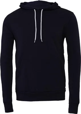 Produktbild von Canvas Uni Poly-Baumwolle Fleece Pullover Hoodie