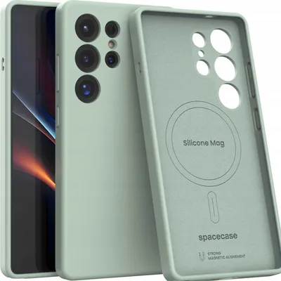 Image de Spacecase Silicone Mag Galaxy S25 Ultra mint