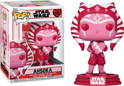 Obrázek produktu pro Funko POP! Star Wars Bobble Head Valentines Ahsoka 496