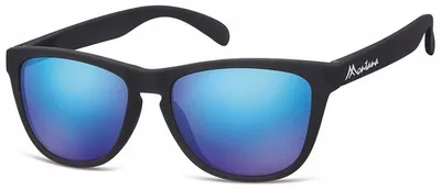 Produktbild von Sunoptic MS31 Nerdy Sonnenbrille Schwarz Verspiegelt Damen Herren