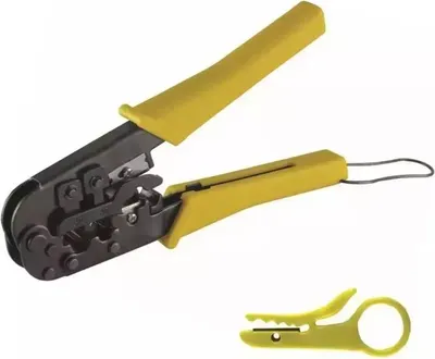 Produktbild von Krimpovací Nástroj Pro Modulární Konektory, Elektrotechnické Kleště, Dedra 1268 Rj45, Rj12, Rj11, 4P4C, 4P2C