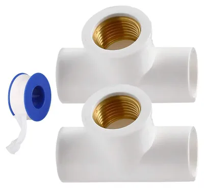 Zdjęcie produktu dla Trójnik PVC z uszczelką, 20 mm