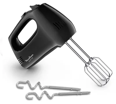 Produktbild von Moulinex Quickmix HM3108 - Handmixer mit 300 W, 5 Geschwindigkeiten, zwei Zubehö
