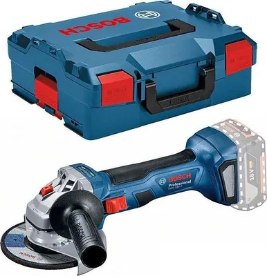 Produktbild von Bosch Akku-Winkelschleifer GWS 18V-7, Solo Version, Zubehör, L-BOXX mit Einlage