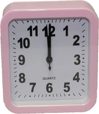 Produktbild von Wecker Quarz analog Tischuhr Alarm Schlafwecker Sun3456 Rosa