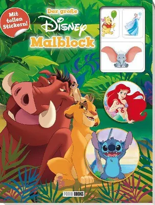 Produktbild von Disney: Der große Disney-Malblock