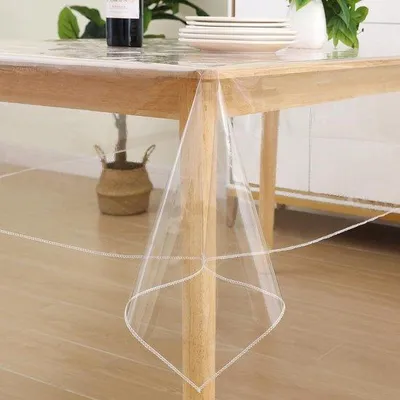 Produktbild von Famanu Tischdecke – Transparente Tischschutzfolie