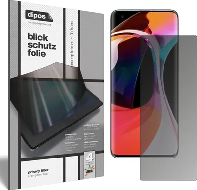 Produktbild von Blickschutzfolie für Xiaomi Mi 10 matt Schutzfolie Folie Display Schutz dipos