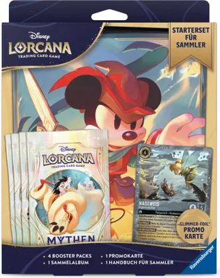 Produktbild von Disney Lorcana: Set 9 - Mythen: Starterset für Sammler - Deutsch
