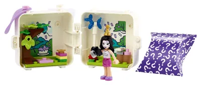 Image de LEGO 41663 Friends Cube magique Le cube dalmatien d'Emma, idéal comme petit cadeau pour les enfants de 6 ans et plus, jouet avec figurine d'animal et mini-poupée