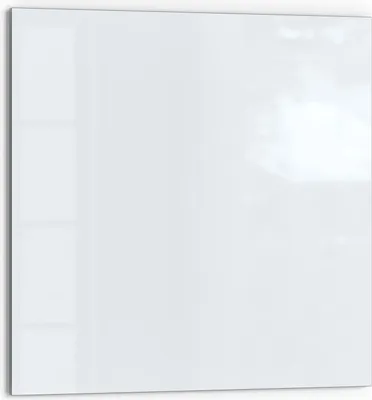 Produktbild von DEQORI Küchenrückwand Glas 60x60 cm 'Hellgrau' Spritzschutz Bad Rückwand Küche