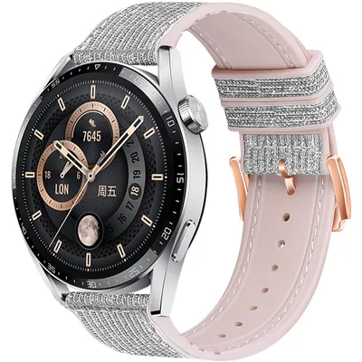 Obrázok produktu pre BStrap Glitter remienok na Garmin Vivoactive 3, silver