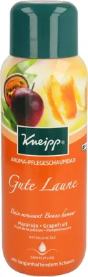 Obrázok produktu pre Kneipp Aroma Care Pena do kúpeľa Dobrá nálada s marakujou a grapefruitom, 1 balenie (1 x 400 ml)