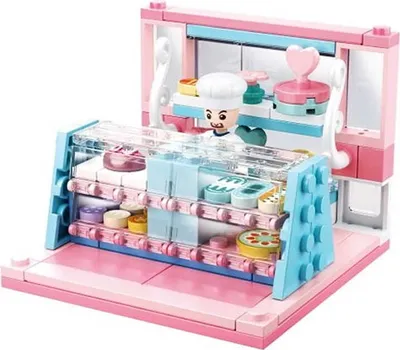 Image de CAKERY - Blocs de construction pour mini-pièces - Sluban - 117 éléments