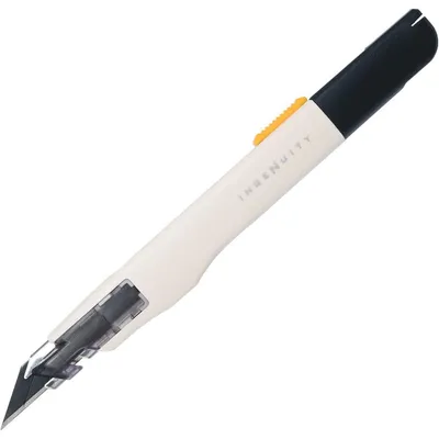 Image de Cutter avec lame de 30°, lames interchangeables pour films, papier, travaux manuels, papier peint, couleur noire