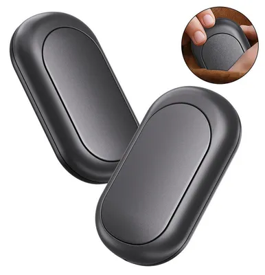 Produktbild von Wiederaufladbare Handwärmer Zweierpack – USB-C, 3 Stufen, 24h Wärme, tragbar für Outdoor & Alltag
