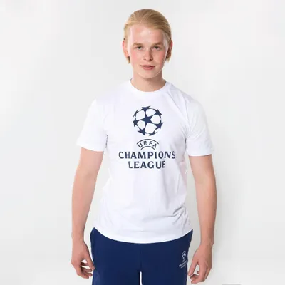 Produktbild von Champions League T-Shirt Herren - Weiß - Größe XL - Fußball - Fankleidung
