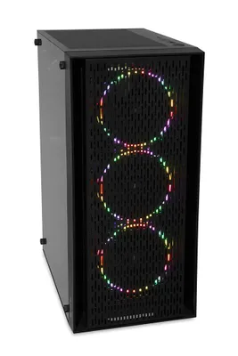 Produktbild von iBOX CETUS 903 Midi Tower Schwarz OCT903 - Midi/Minitower - ATX
