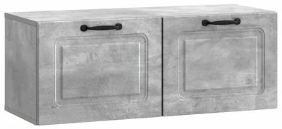 Produktbild von Wandmontierter TV-Schrank Betongrau 78,5 x 31 x 30 cm