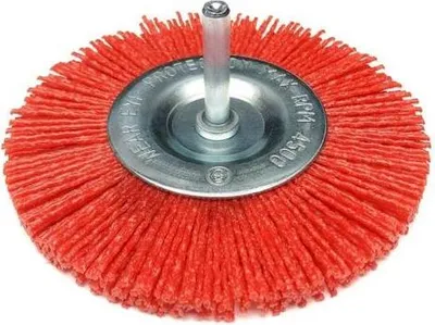 Produktbild von Drahtbürste 125mm, M14, gedrehter Stahldraht