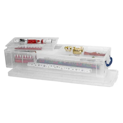 Zdjęcie produktu dla Really Useful Box 22C+2DIVC Pudełko do przechowywania z wkładkami, 22 litry