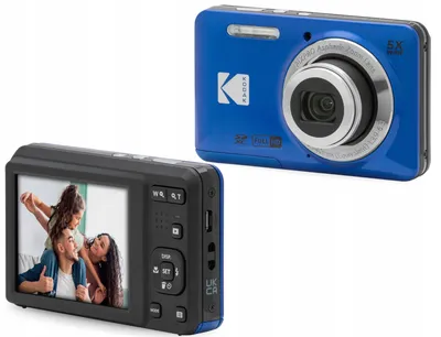 Obrázek produktu pro Kodak PIXPRO FZ55, 16 MP, 4608 x 3456 px, CMOS, 5x, Full HD, Modrá