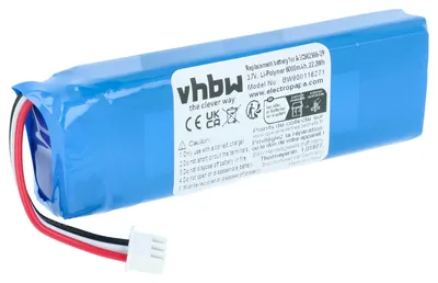 Produktbild von vhbw Akku kompatibel mit JBL Charge 1, Charge Lautsprecher Boxen Speaker (6000 mAh, 3,7 V, Li-Polymer)
