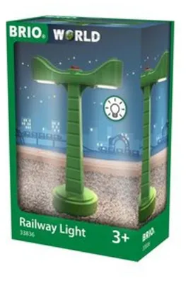 Produktbild von BRIO LED-Schienenbeleuchtung, Model Railways Parts & Accessories, 0,3 Jahr(e), LR44, Akkus/Batterien enthalten, Grün