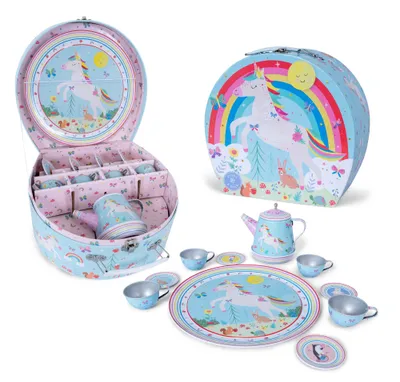 Image de Service à thé Fairy Rainbow avec théière chantante