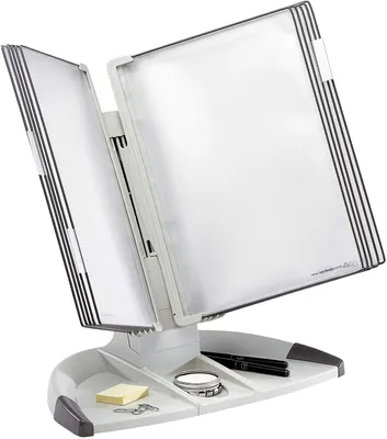 Immagine prodotto di tarifold tdisplay supporto da tavolo "Design", grigio chiaro/grigio
