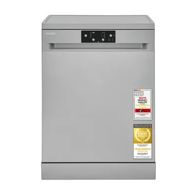 Produktbild von Unterbau-Geschirrspüler | GSP9114-451D silber | 14 Maßgedecke | 4 Programme | Aquastop-Schlauch | Energieklasse D | 49 dB | Silber