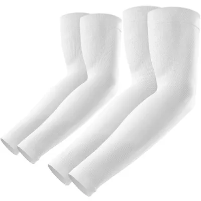 Produktbild von Armsleeves Damen Herren UPF 50+ UV-Schutz kühlend 2 Paar Weiß