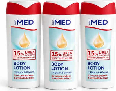Produktbild von 3x200 ml Ream MED Body Lotion Urea 15%