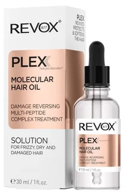 Obrázok produktu pre Revox B77, Plex Molecular, Peptides, Hair Oil Treatment, For Repairing, 30 ml